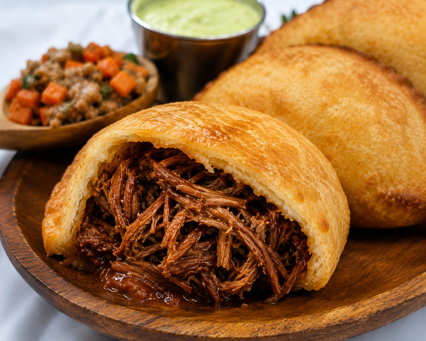 Smokehouse Pork – Pulled Pork Empanada